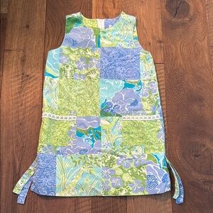 Children’s Lilly Pulitzer Colorful Patchwork Sleeveless Dress